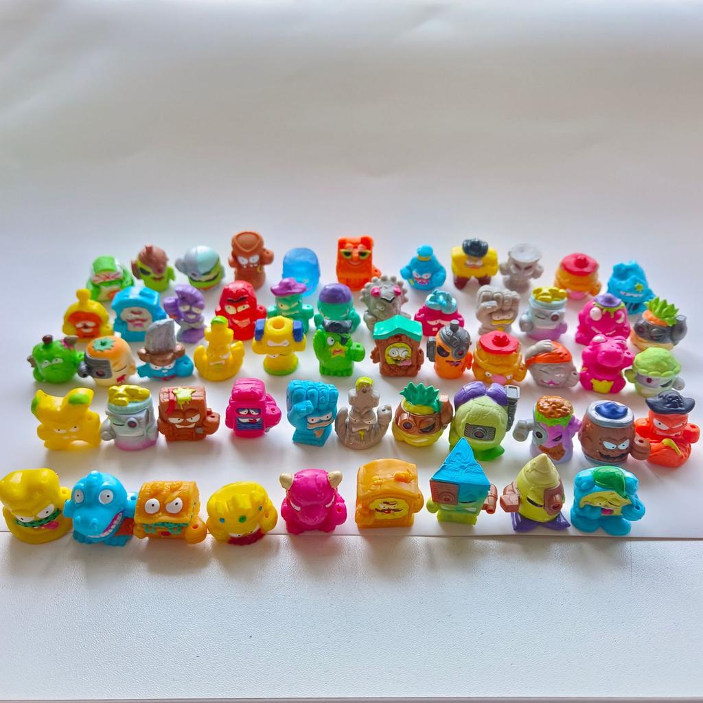 20pcs Mini Trash Zomlings Pack Figures Dolls 3-4cm Grossery Gang Garbage Collection Model Figuras Toys for Kids Gift Kids Toy