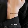 Geometric Zircon Crystal Bracelet Women Gold Plated Minimalist Fashion OL Style Statement Jewelry