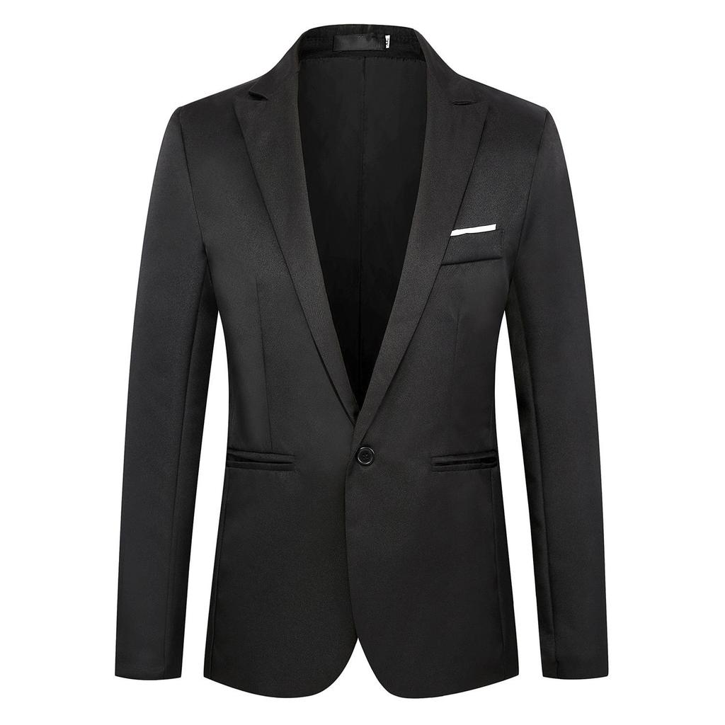 Mode Herren Business Casual Anzug Europäischer und Amerikanischer Slim-Fit Kleiner Blazer