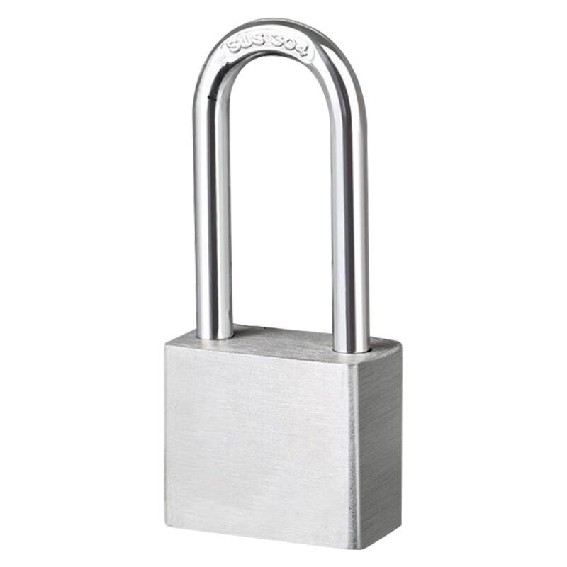 Lubao 304 Stainless Steel Long Shackle Padlock