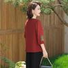 Hodo Elegant Mother's Summer Two-Piece Outfit