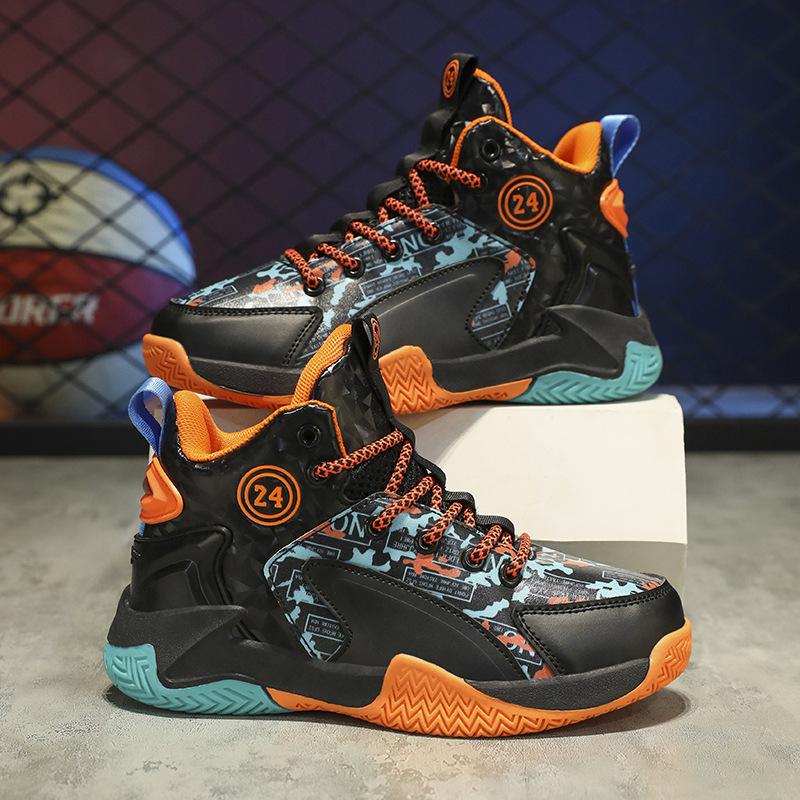 Boys Basketball Shoes Casual Children's Training Sneakers Sports Running Shoes Breathable Antislip Kids Shoe Footwear