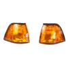 2 PCS 63138353279 63138353280 Car Smoke Corner Lights Turn Signal Indicator Lamp For 3 Series E36 4 Door 92-98