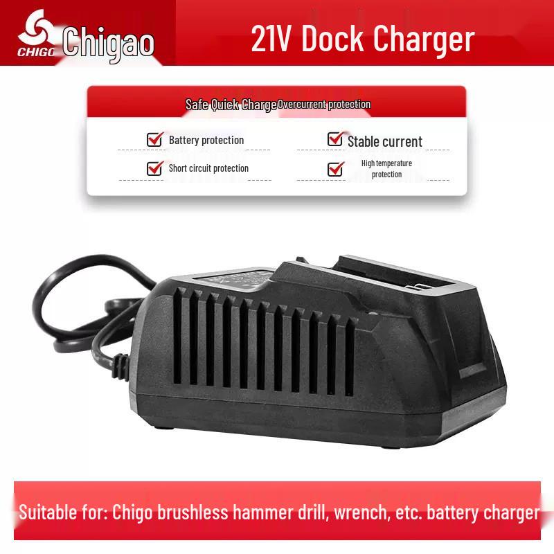 Dayi Tools: Universal Lithium Battery Pack with Drill, Electric Wrench, Hammer, Angle Grinder, and Charger Accessories.