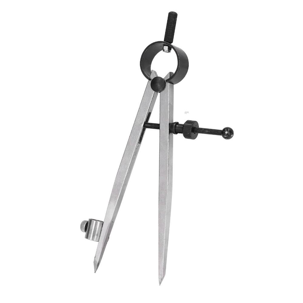 Spring Wing Adjustable Scribing Tool Carbon Steel Professional Compass Scribe Woodworking