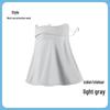 XIN SHENG XIANG Ice Silk Sun Protection Hat with Integrated Face Mask & Shawl