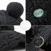 Lamb's Wool Baseball Cap for Women Korean Version Cartoon Cute Bear Ears Peaked Cap Casual Versatile Warm Hat for Women Trendy