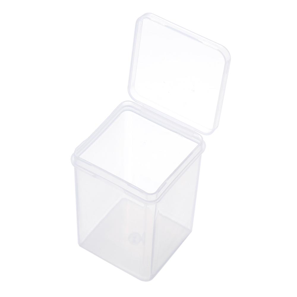 Transparent Hardware Case Plastic Small Storage Box Beads Container Pill Chip Box Jewelry Organizer Case