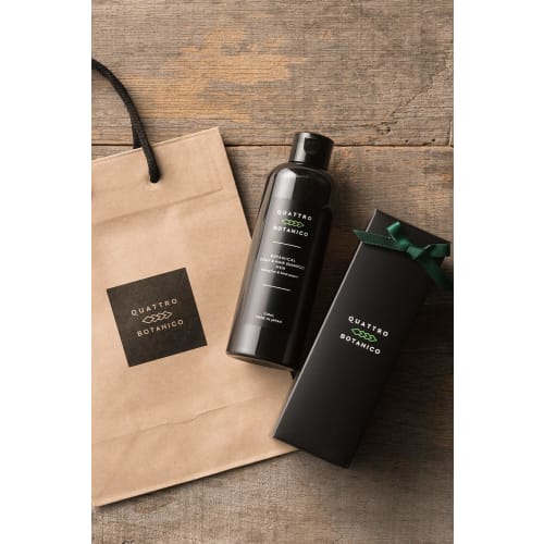 Quattro Botanico Foaming Face Wash for Men with Wrapping for Dry Skin Botanical Face Wash & Shaving Foam Dense Foam Pump Sensitive Skin Men Moisturizi