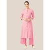 Cotton Blend Women's Top Kurti Set Indian Bollywood Ethnic Kurta Palazzo Set