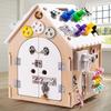 Montessori Baby Sensorisches Aktivitätsbrett Zubehör Holz Busy Board DIY Spielzeug Schlösser Busyboard Teil Lernspielzeug für 2 3 Jahre Kind