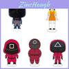Stunning Squid Game Red Guard Worker Staff Acrylic Stand For Home Decor
