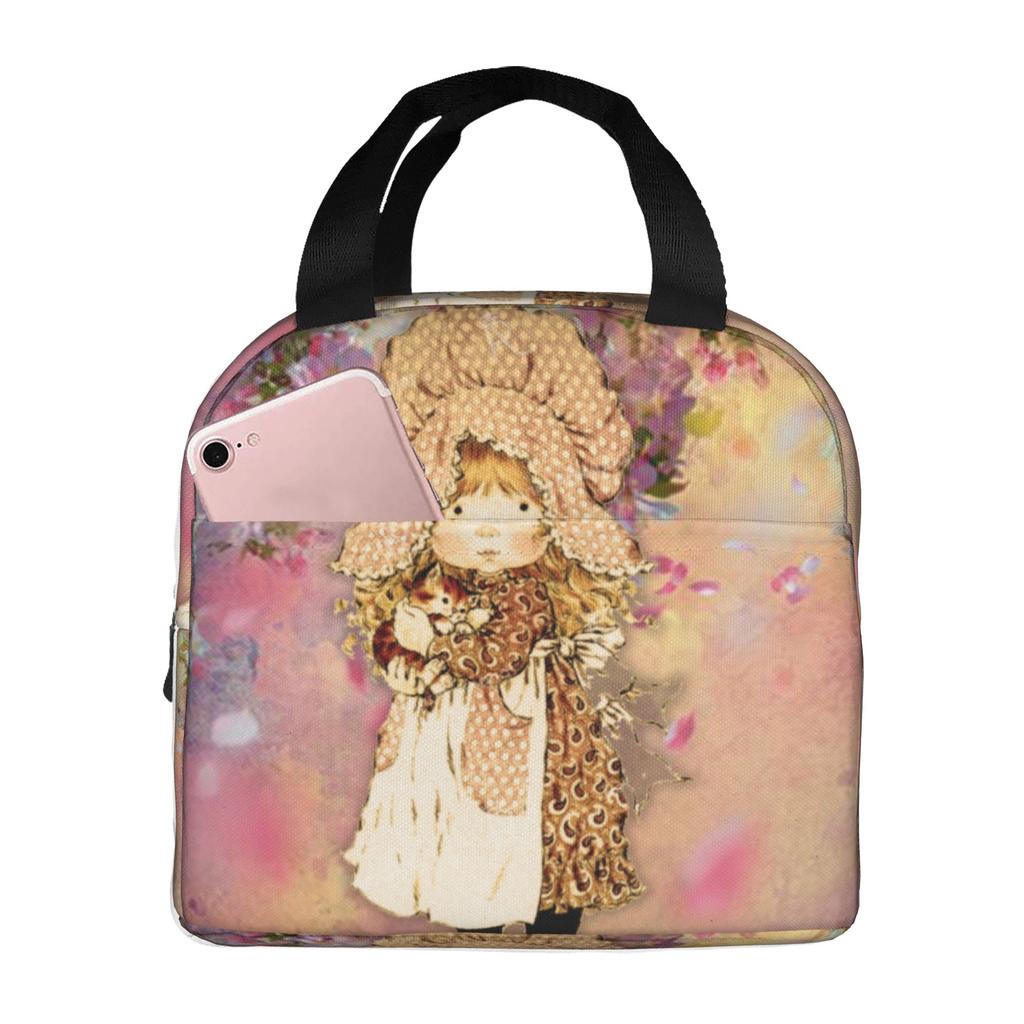 Cartoon S-Sarahs K-Kays Lunch Bag Men Women Kawaii Girl  Cooler Thermal Insulated Lunch Boxes for Adult Office