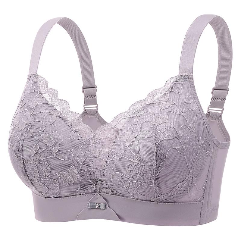 New small chest special beauty back without steel ring gathering anti-sagging less women's underwear young women's mother bra cover 1011