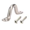 8pcs/10pcs Stainless Steel Tie Down Eye Straps Marine Boat Top Pad Eye Tie Down Anchors Point for Kayak Canoe Rigging