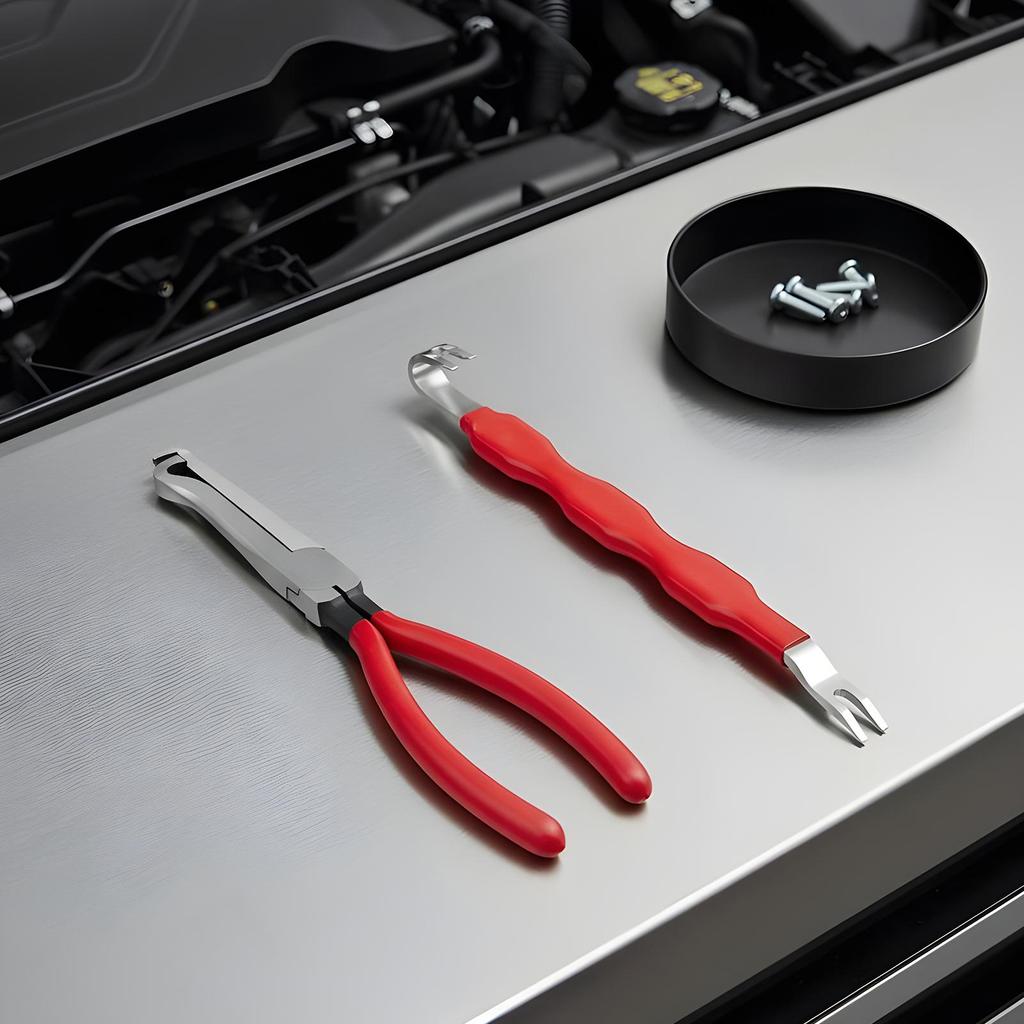 2Pcs Automotive Electrical Terminal Connector Separator Removal Tool Automotive Wiring Harness Plug Removal Separation Tools