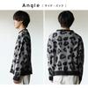 Samdiff Leopard Print Crew Knit Loose Animal Oversized Crew Size Men's Sweater, All-Over Print, Oversized, Fit, Print, Fluffy, Silhouette, Neck, L,