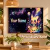 Mimikyu Custom Name Diamond Painting Personalized 5D Full Drill DIY Diamond Art Home Decor
