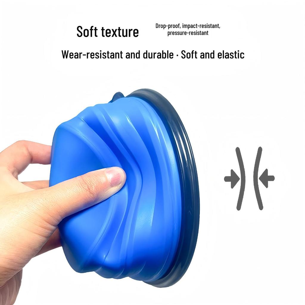 Collapsible Silicone Pet Bowl for Outdoor Travel (Dog & Cat)