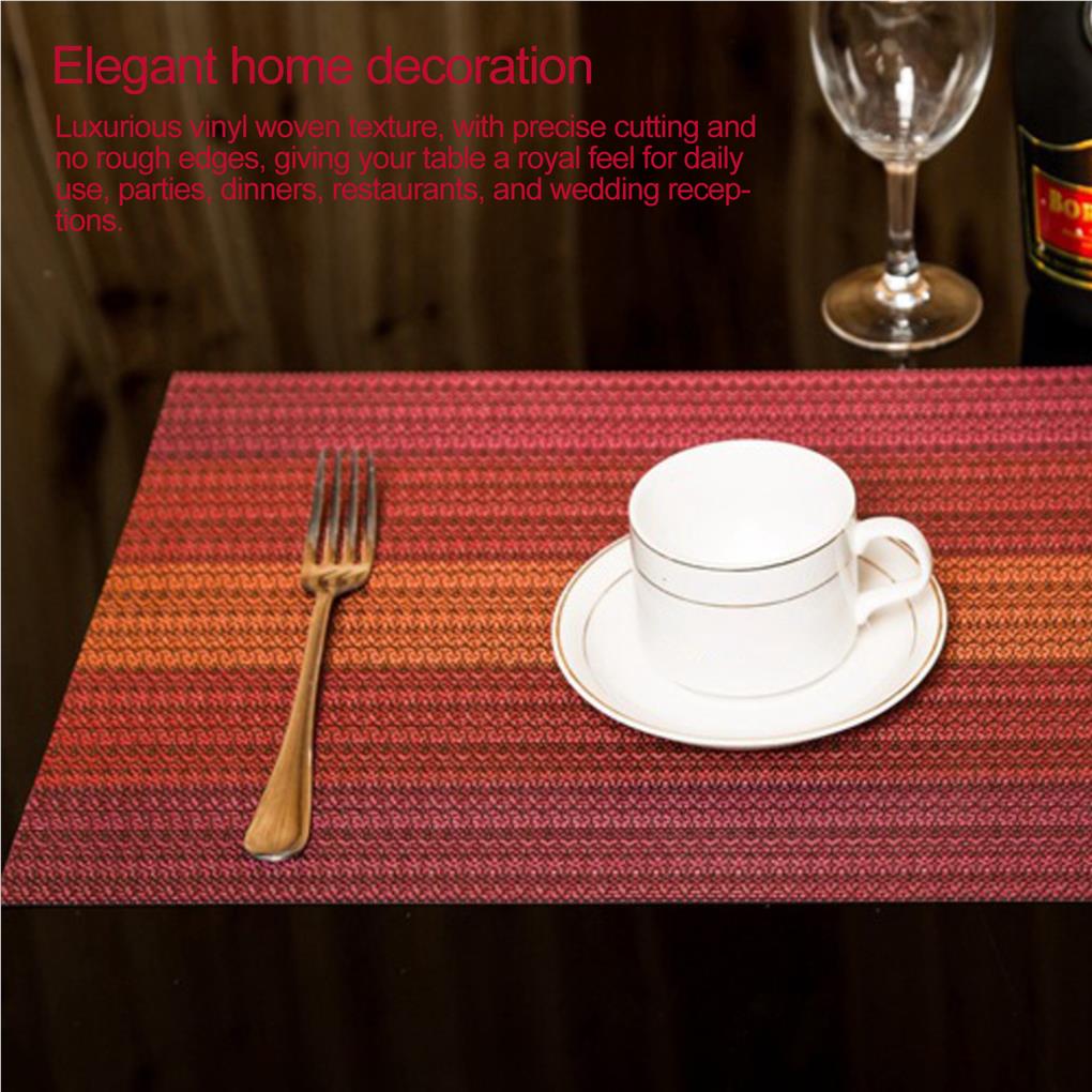 6X Dining Pad Cup Coaster Desk Placemat Elegant ple Multipurpose Workmanship Decor Household Home Decorative
