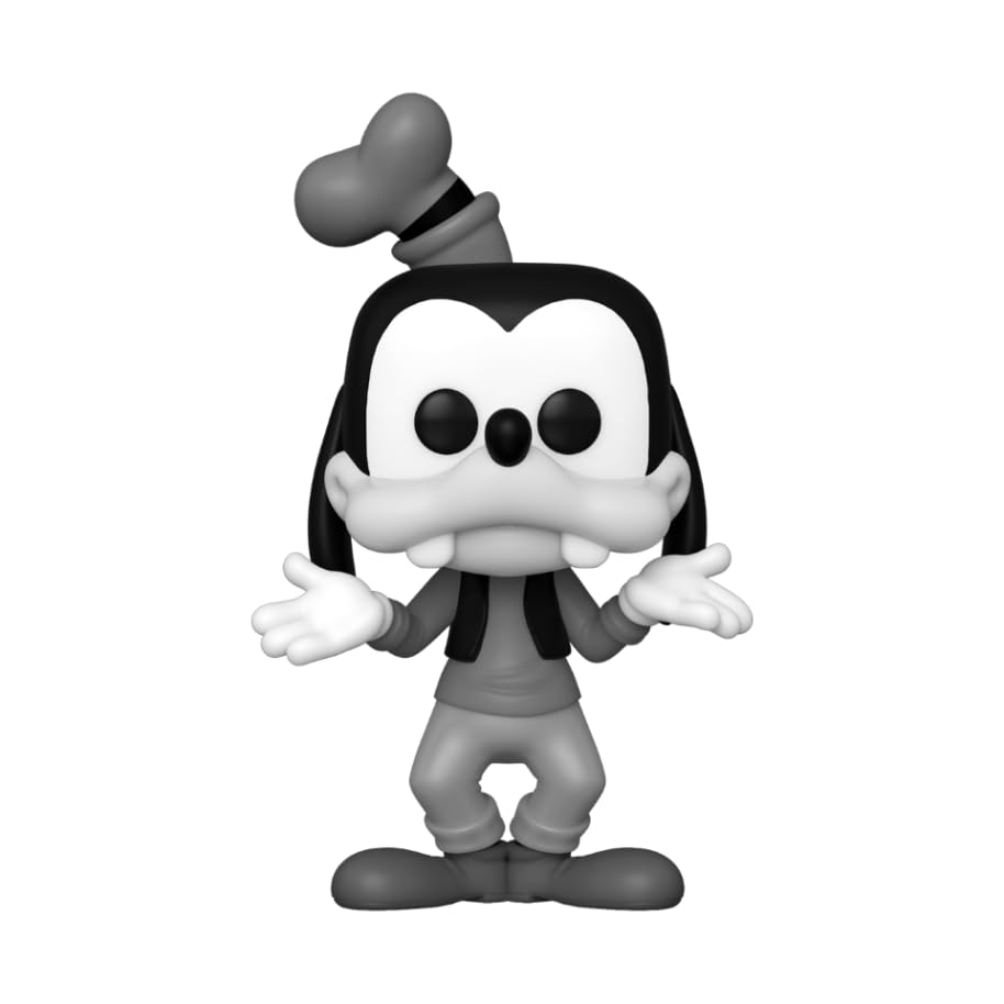 Disney Classic Mickey Friends Monochrome 4 Pack Figures Funko & POP!