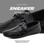 Univerzální prodyšné pánské ležérní mokasíny z Koreje - Trendy slip-on mokasíny v britském stylu