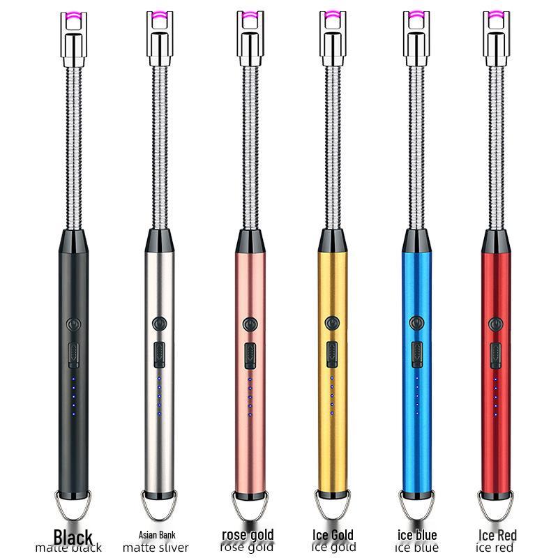 Type-C Arc Charging Lighter for Gas Stoves - Extended Kitchen Ignition Gun.