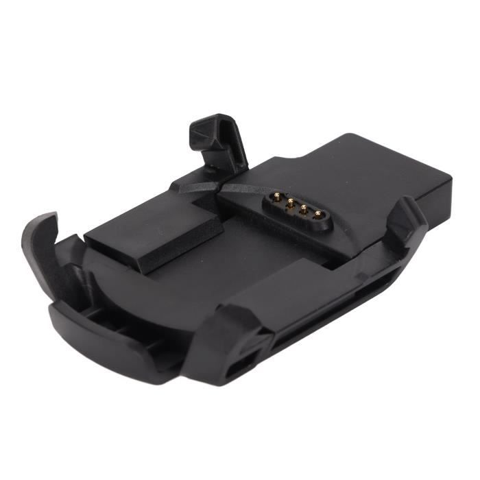 Chargeur Compatible pour Garmin Fenix 3 HR - SURENHAP - Câble de Charge USB Clip Dock - Noir - Durable et Stable