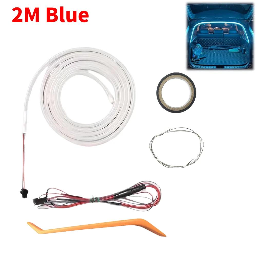

LED Flowing Light Strip Multifunction Automatic Tail Box Light Car Trunk Ambient Lighting Strip for Truck Trunk Decor