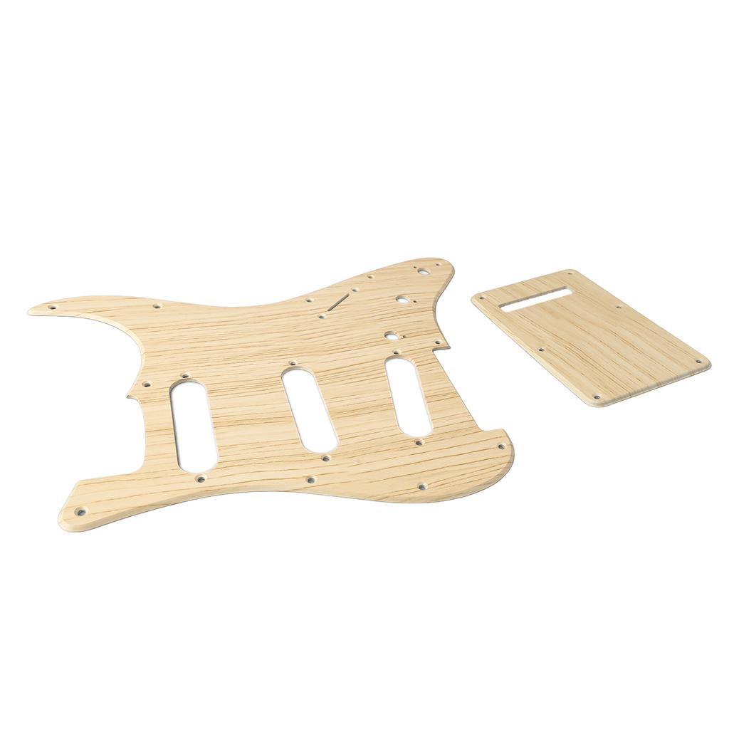 Electric Guitar Pickguard with Back Cover Plate Electric Guitar Pickguard Plate Replacement