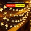 Solar LED String Lights with Multiple Power Options - Camping Fairy Lights, Green Wire, Waterproof Bubble Ball Design