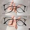 2PCS Anti Radiation Glasses for Women/men Anti Blue Light Retro Frame Blue Light Coated Anti Rad Eyeglasses Fashion