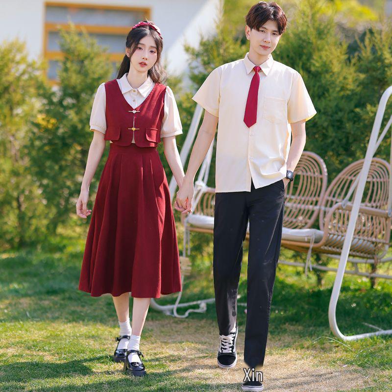 Middle School Summer Academy JK Style Red Dress - Chorus Performance Costume