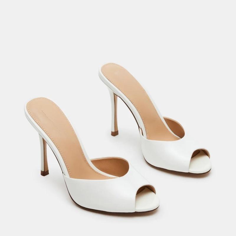 Dames Sandalen met Hoge Hakken Sexy Dames Peep Toe Puntige Neus Dunne Hakken Schoenen Buiten Ontwerper Dames Feestpantoffels Grote Maat 45 35 beige