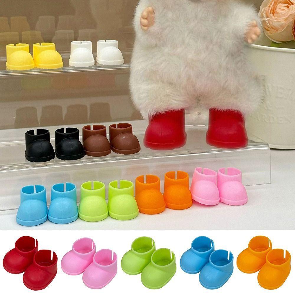 Multiple Styles For 17CM Labubu Doll Shoes Dressing Replacement Doll Accessories  Doll Toys