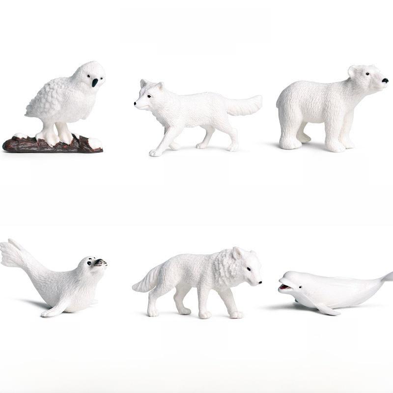 Farm Pasture Simulation Plastic Doll Model Ornament Farmer Worker Animal Woman