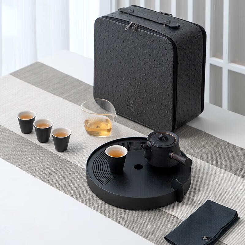 Edenus Outdoor Camping Gongfu Tea Set with Portable Case