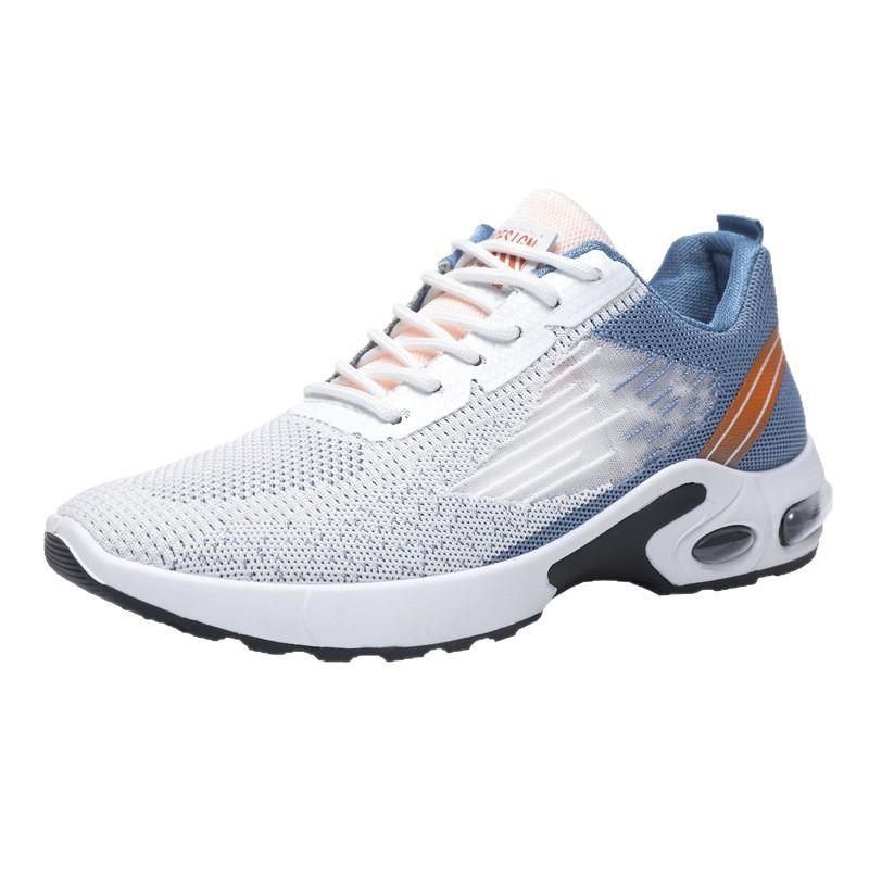 Summer breathable thin mesh fly-woven casual shoes lightweight breathable running sneakers