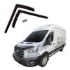 Windvangers - Ford Transit MK8 (sinds 2014) - Aerodynamisch - Eenvoudige montage - UV-bestendig acryl