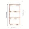 Headband Display Rack Headband Organizer for Girls Hair Accessories Organizer Storage Wall Hanging Decor Home Decoration