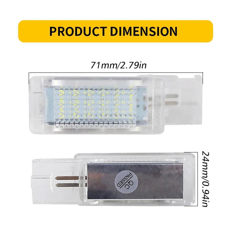 1x LED Luggage Compartment Trunk Boot Lights for VW Golf MK5 MK6 MK7 B6 B7 B8 CC Scirocco Touran T5