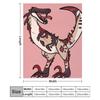 Pernirex Creatures of Sonaria Throw Blanket Hairys Furry Stuffeds Christmas Gifts Blankets