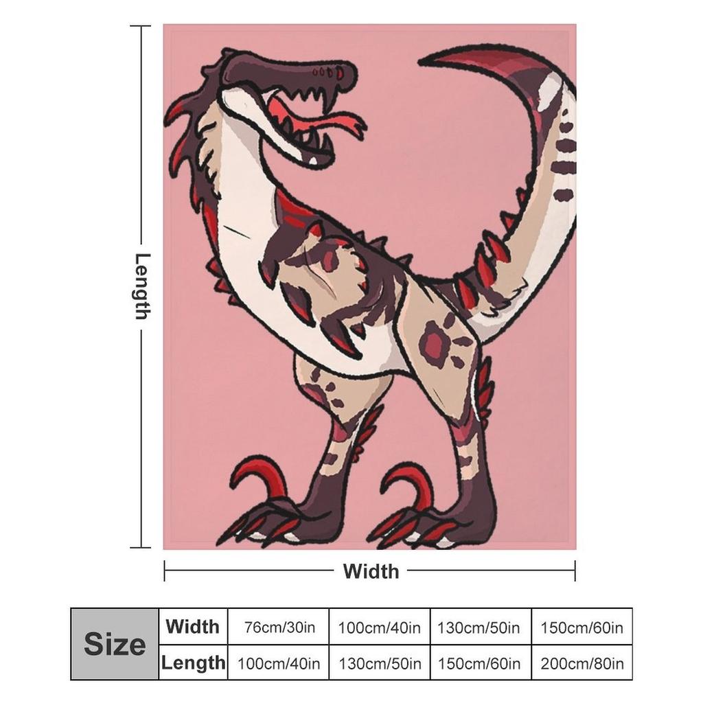 Pernirex Creatures of Sonaria Throw Blanket Hairys Furry Stuffeds Christmas Gifts Blankets