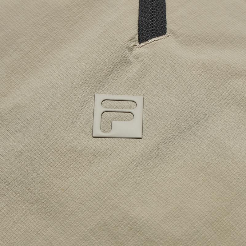 FILA Fitness Contact Cool Sensation Simple Solid Color Versatile Fashion Casual Shorts Men shorts Squirrel-Khaki A11M621808FBG