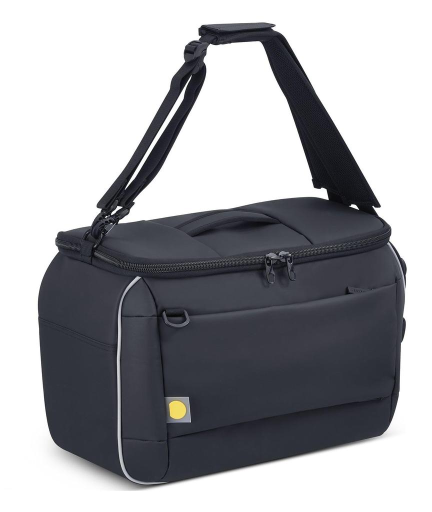 Delsey AVENTURE Duffel Bag, 46L, 31cm, 1.6kg, 5-Year Warranty, Travel Bag, Delsey Paris, Official Import, d00255941000, Black