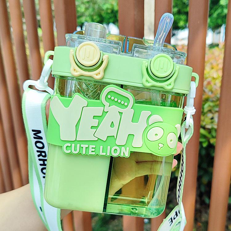 Double-Walled Cute Children's Water Cup - Portable, High-Value Travel Cup for Men & Women