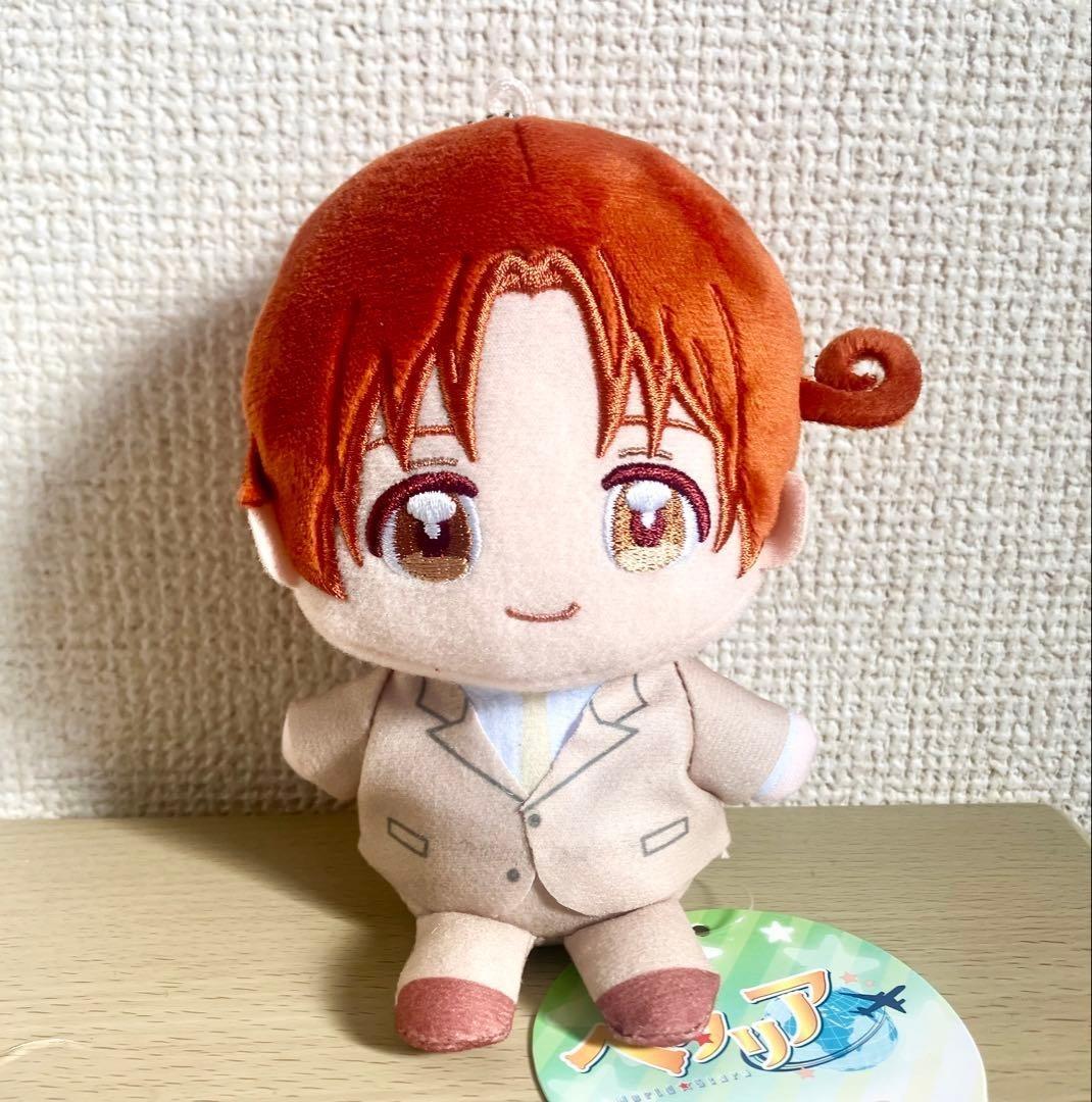 Hetalia World Stars Италия Нуипурике Сидячая Плюшевая Кукла 15см Фукуя