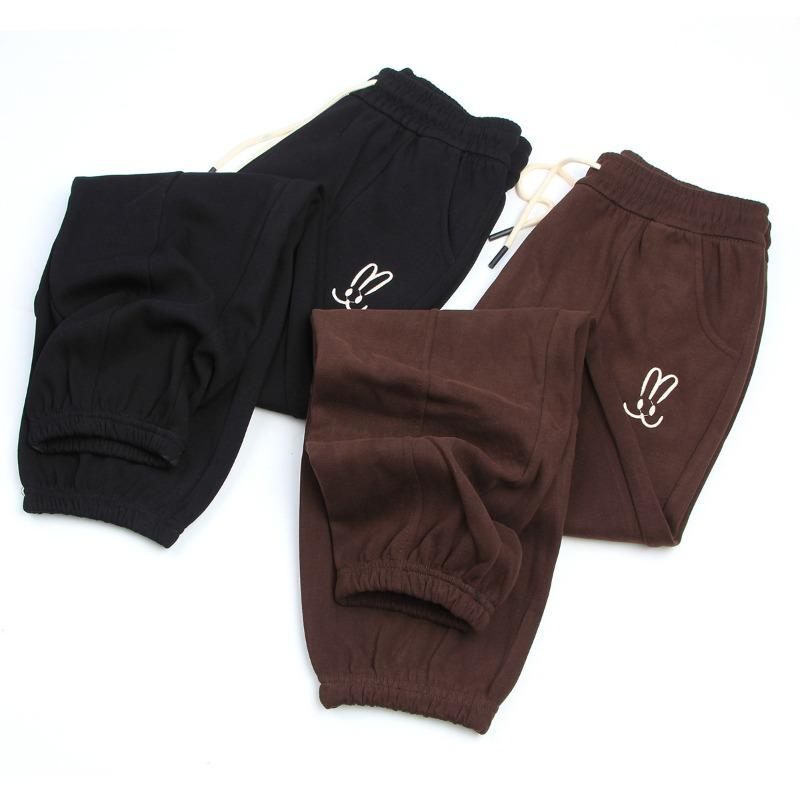 Gray Sweatpants Large Size Women's Pants Straight Down Banana Pants Sickle Pants Girls Pants Casual Versatile Leggings