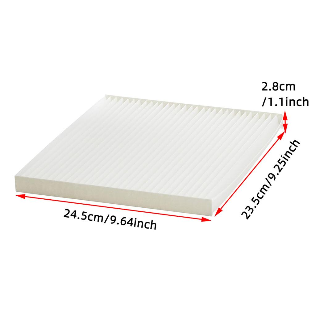 Cabin Air Filter Replacement for Car Easy Install Suitable for Cadillac 22808781 23281440 CF11809 R91129 CAF1914P PBC38173