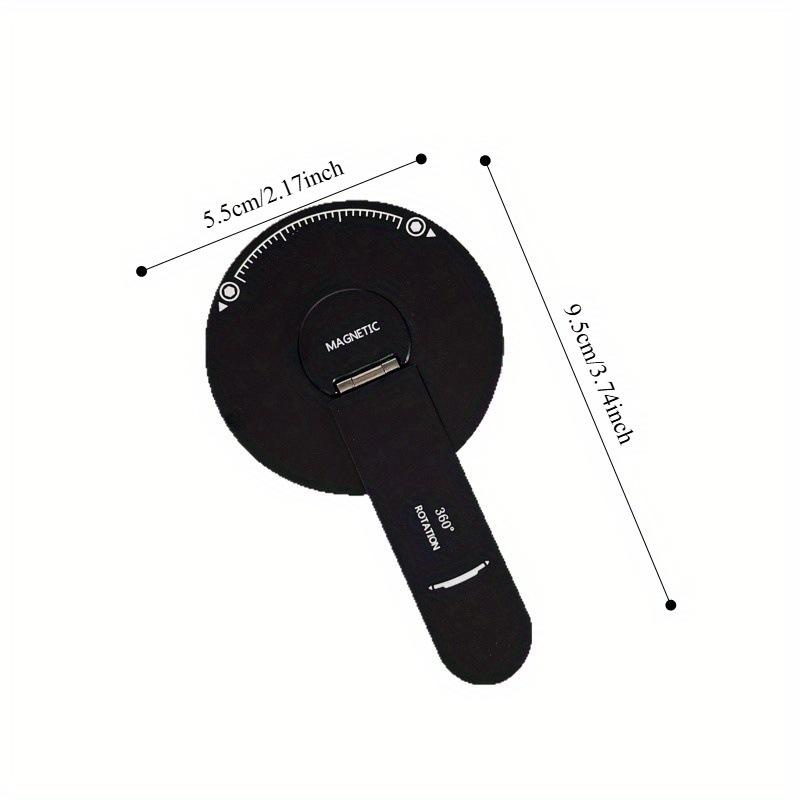 Ultra-thin Magnetic Desktop Phone Holder and Ring Stand for All Phones
